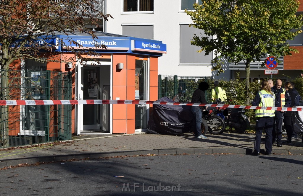 Versuchte Geldautomatensprengung Koeln Nippes Werkstattstr P006.JPG - Miklos Laubert